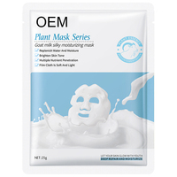 Soin de la peau, extraits 100% naturels, masque en feuille d'escargot biologique, anti-acné, éclaircissant, masque facial cosmétique