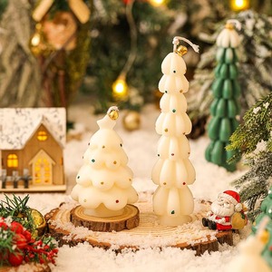 Hot Sale Christmas Tree <b>Candles</b> Wholesale Aromatic <b>Long</b> Shaped Puff Scented <b>Candles</b> for Home Decor Gifts - Product Image 4