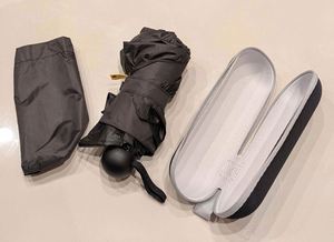 Mini 5-<b>Fold</b> Portable Umbrella with Alloy Ribs Custom Logo Dual-Use Sun & Rain UV Protection Customizable Color - Product Image 5