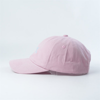 Volwassenen- en kindermaat 6-panel unstructured petten, aangepaste borduurlogo kleine petten