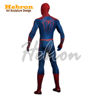 Kostum Spider-man 1 Andrew yang Disesuaikan untuk Perang Suku Klan, Halloween, Koleksi Pribadi Lengkap, Cosplay Film, Jas Trench