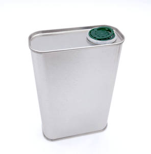 <span class=keywords><strong>Prix</strong></span> d'usine – Boîte métallique vide pour huile d'olive, format carré F-style, 500 ml/1000 ml/1 L, pour emballage d'huile de cuisson - Product Image 3