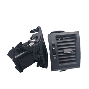 Rejillas de ventilación de aire acondicionado para Toyota Land Cruiser LC120 2007-2010, ABS gris, con clip, para calefacción y refrigeración combinadas - Product Image 4