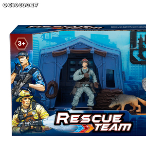 Vente en gros de jouets d'imitation pour enfants, armes en plastique, petits soldats de l'armée, figurines d'<span class=keywords><strong>action</strong></span> à vendre avec modèle de <span class=keywords><strong>voiture</strong></span> de police - Product Image 4