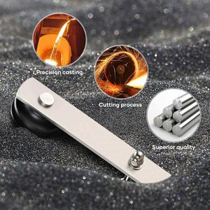 Kit de Herrajes Modernos para Puertas Correderas de Granero con Cierre Suave, de Aleación de Aluminio, 6.6 Pies, Negro Mate, para Puertas Interiores, Baño y <span class=keywords><strong>Cocina</strong></span> - Product Image 5