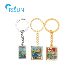 Cadeaux souvenirs de <span class=keywords><strong>voyage</strong></span> personnalisés <span class=keywords><strong>Canada</strong></span> Drapeau canadien Ontario Ottawa Llavero Porte-clés Anneau porte-clés Porte-clés personnalisé Ottawa - Product Image 5