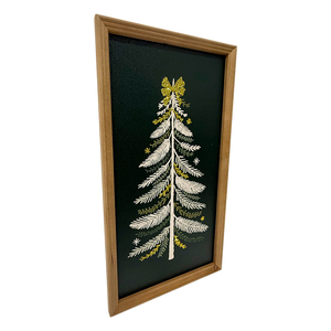 Cornice Fotografica in Legno Ahome con Stampa Albero di Natale, Perfetta per Decorazioni Natalizie e Arredamento Invernale - Product Image 3
