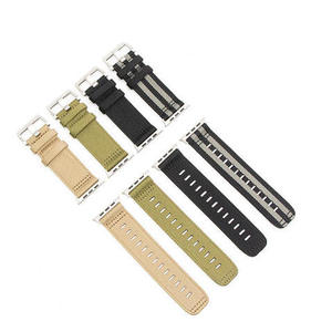 สายนาฬิกาสปอร์ตผ้าไนลอนอัจฉริยะ2เส้น49มม. สำหรับ iWatch Series 10 9 8 7 6 5 38 40 41 42 44