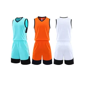 제조업체 새로운 도착 디자인 농구 의류 스포츠 빠른 건조 농구 유니폼 도매 사용자 정의 농구 유니폼