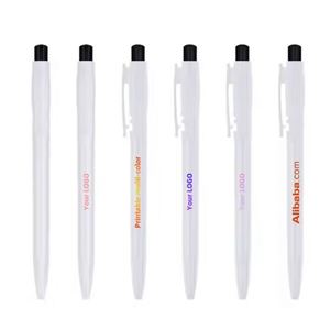 Good Quality Wholesale Price Promotion Customized Logo Modern Design BKS Brand Click Button Style Cheap Plastic <b>Ballpoint</b> <b>Pens</b> - Product Image 3
