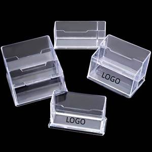 Exhibidores de Acrílico Personalizados, Exhibidores Transparentes de Acrílico para Tarjetas de Felicitación, Soportes para Exhibición de Tarjetas de Regalo y Postales - Product Image 1