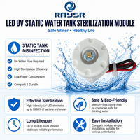 Module LED UVC personnalisé 275 nm, indice de protection IP68, 5-6 mW pour équipement de purification d'eau de 1 à 10 L, solution technologique UV