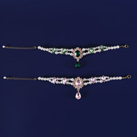 Collier en plastique pour animaux de compagnie, collier de perles, pendentif en pierres précieuses et en cristal, style princesse, accessoires pour chats et chiens, accessoires de photographie pour animaux de compagnie