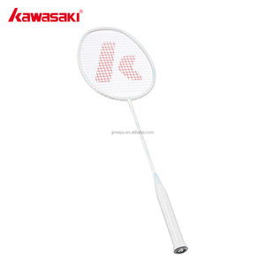 Raquette de badminton Kawasaki entièrement en carbone, manche en bois, raquettes de badminton offensives et défensives, fabrication personnalisée, originale, professionnelle - Product Image 2