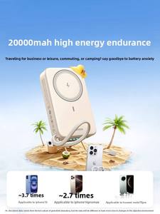 Sạc dự phòng UGREEN Mini 30W 20000mAh tích hợp cáp sạc nhanh Type-C từ tính, 3 cổng ra, dành cho iPhone - Product Image 4