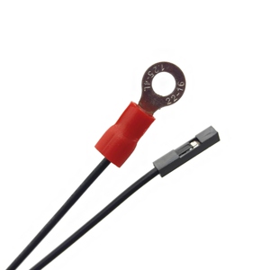 كابل دوبونت 1P إلى طرفات توصيل حلقية M4 مقاس 6.3 و 4.2 مم - Product Image 2
