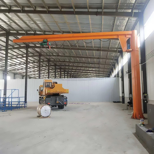 Grue à flèche Ke Ke Jib Crane Bibo, modèle le plus vendu, 2 et 3 tonnes, à montage au sol, avec palan à chaîne - Product Image 5