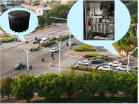 Détecteur de gestion du trafic intelligent sans fil Fonctionne avec le contrôleur de trafic