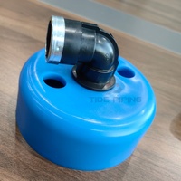 Couvercle de puits en plastique personnalisable pour l'étanchéité de la gaine de puits, bouchon d'extrémité en PP pour tuyau d'alimentation en eau connecté à une pompe submersible