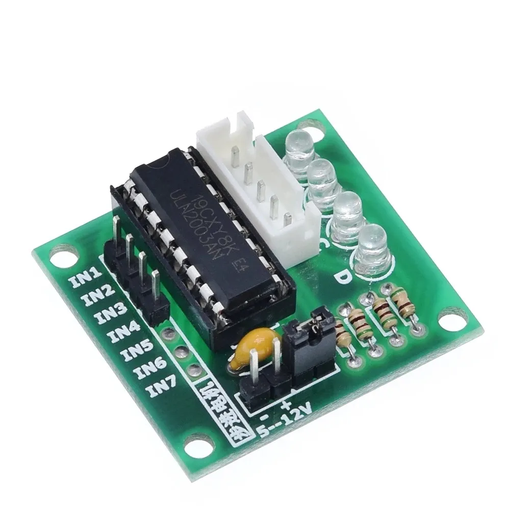 1LOTS 28BYJ-48-5V 4 phase Stepper Motor+ Driver Board ULN2003 for Arduino 1 x Stepper motor +1x ULN2003 Driver board