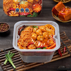 Laweike Mini <span class=keywords><strong>Hot</strong></span> <span class=keywords><strong>Pot</strong></span> <span class=keywords><strong>Chongqing</strong></span> Auton chauffant, saveur authentique, portable, instantané, pour une personne, avec accompagnements variés - Product Image 3