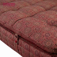 Matelas hybride de luxe OEM LOONGFUNG avec surmatelas souple, ressorts ensachés, mousse haute résilience, tissu brodé, pour hôtel et maison