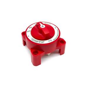 Interruptor de desconexión de batería <span class=keywords><strong>serie</strong></span> E 32V 350A 1-2-Both-Off para batería dual para coche, vehículo, RV, barco marino - Product Image 2