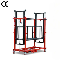 Échafaudage électrique pliable à modèles multiples, échafaudage électrique mobile, échafaudage électrique pliable de 6m