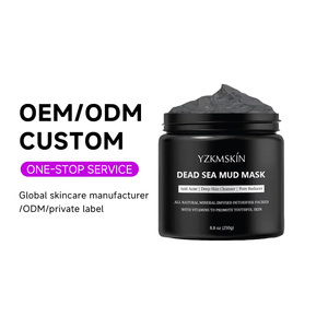 Maschera Viso Personalizzata al Fango del Mar Morto per Pulizia Profonda e Blocco dell'Umidità, <span class=keywords><strong>Argilla</strong></span> <span class=keywords><strong>Nera</strong></span> Anti-Acne, Cura della Pelle Minerale - Product Image 2