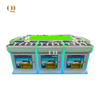 QIQU 2025 compétence poisson tir chasseur Machine de jeu vente chaude 55 pouces 8 joueurs détachable à jetons jeux à jetons
