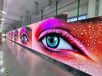 Pantalla Digital 3D Inmersiva P3 para Exteriores con Efecto Visual Ondulado para Exhibición de Marca, Venta al Por Mayor de Fábrica