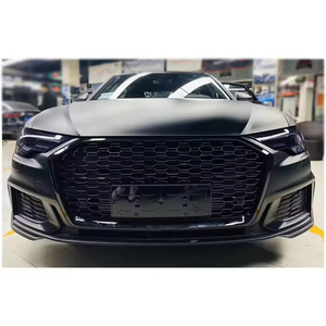 Car <span class=keywords><strong>A6</strong></span> S6 C8 4K kit corpo paraurti anteriore aggiornamento per audi RS6 Bodykit Audi <span class=keywords><strong>A6</strong></span> S6 C8 4K lifting RS6 Audi paraurti 2018 2019 2020 <span class=keywords><strong>2021</strong></span> - Product Image 3