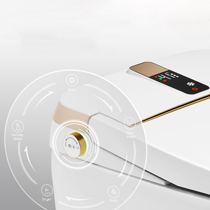 A305 Qualité supérieure Style japonais Bidet intelligent au sol Toilette ronde en céramique Cuvette 3 ans de garantie - Product Image 4