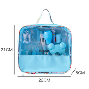 Kit de soin des ongles en tissu peluche 13 pièces pour bébés, nouveau-nés 0-3 ans, outil anti-pincement pour <span class=keywords><strong>la</strong></span> coupe des cuticules, rangement sûr et hygiénique, tête solide - Product Image 5