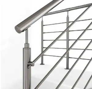 חיצוני נגד נפילה מרפסת חיצונית מרפסת פלדה מתכת בטיחות מעקה מעקה מדרגות צד מדרגות עמוד מעקה