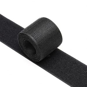 Bande auto-agrippante en POLYESTER / NYLON de 100 mm de large, de haute qualité, personnalisable, bon marché, pour chaussures et rideaux - Product Image 2