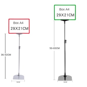 Siêu thị hiển thị giá xếp chồng giá tag cực danh sách Khuyến mãi giá nuofan thương hiệu SG106-1 mô hình 1000kg Công suất - Product Image 4