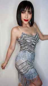 Vestido exótico <span class=keywords><strong>De</strong></span> Primavera para mujer, Ropa exótica Sexy para fiesta y Club, 2021 - Product Image 5