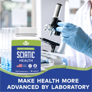 Complejo de Vitamina B de Alta Potencia para la Salud del Nervio Ciático, Alivio de la Tensión Nerviosa, Fórmula de Apoyo Nervioso, 30 Cápsulas para Adultos - Product Image 3