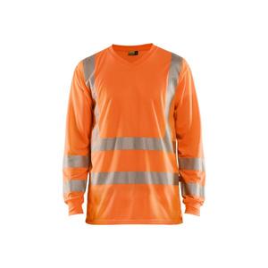 Blaklader-เสื้อยืดแขนยาว UV Hi-Vis 338510135300XXL สีส้ม-EAN 7330509524053ชุดทำงาน HI-VIS - Product Image 1