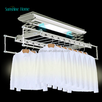 Smart Life Séchoir à linge électrique multifonctionnel Cintre chauffant Airer Télécommande Plafond Produit domestique chauffant