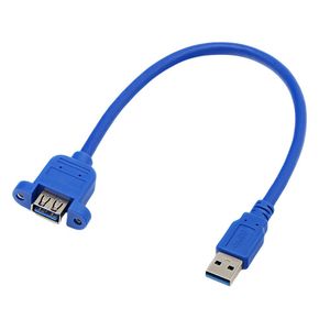 สายต่อขยาย USB 3.0 แบบตัวผู้ต่อตัวเมีย ขนาด 3 มม. ปลอกเหล็กแบบเปลือย ชุบนิกเกิล ผลิตด้วยวิธีฉีดขึ้นรูป - Product Image 2