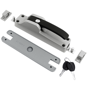 <span class=keywords><strong>Cerradura</strong></span> de gabinete <span class=keywords><strong>multipunto</strong></span> patentada con liberación de emergencia Gabinete de alimentación gris negro Caja eléctrica Montaje en superficie de servicio pesado - Product Image 1