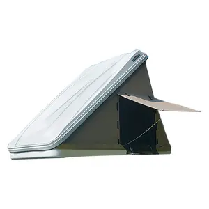 고품질 주문 Diy 4X4 지붕 정상 천막 큰 4 사람 휴대용 옥외 접히는 포탄 옥상 천막