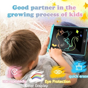 Tablette d'écriture LCD Yuglow, lot de 2, 8,5/10 pouces, ensemble combiné, tableau de <span class=keywords><strong>dessin</strong></span> pour enfants, gribouillage, esquisse, jouet éducatif - Product Image 4
