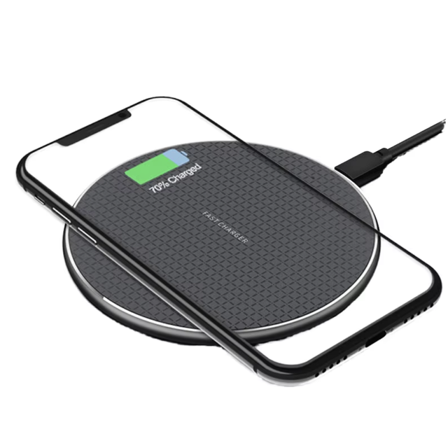 QC3.0/QC2.0 Wireless Charger OJD OJD-K8 10W Charging Power Thinness OTP/OVP Protection 5V/2A Input 5V/1A Output CE RoHS FCC