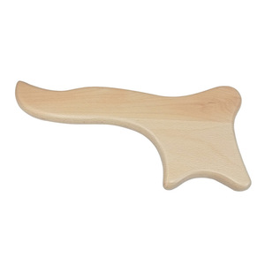 Planche de massage en bois de hêtre pour le dos, le cou, les épaules, thérapie des méridiens, outil Gua Sha en bois, soins de beauté du corps - Product Image 3