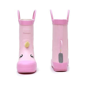 <span class=keywords><strong>Bottes</strong></span> de pluie pour tout-petits imprimées et mignonnes, <span class=keywords><strong>bottes</strong></span> <span class=keywords><strong>en</strong></span> <span class=keywords><strong>caoutchouc</strong></span> imperméables pour enfants avec poignées faciles à enfiler pour les jeux <span class=keywords><strong>en</strong></span> extérieur sous la pluie - Product Image 3