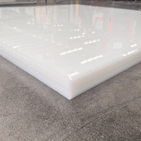 Planche de découpe en plastique sûr pour la transformation alimentaire, équipement de cuisine industrielle hygiénique, fourniture de matériaux, feuille de HDPE
