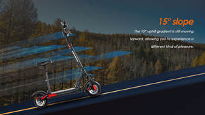 2024 recién llegados listos para enviar entrega rápida neumático de 10 pulgadas 500W IPX4 impermeable kukirin <span class=keywords><strong>M4</strong></span> PRO fabricantes de scooters eléctricos - Product Image 4